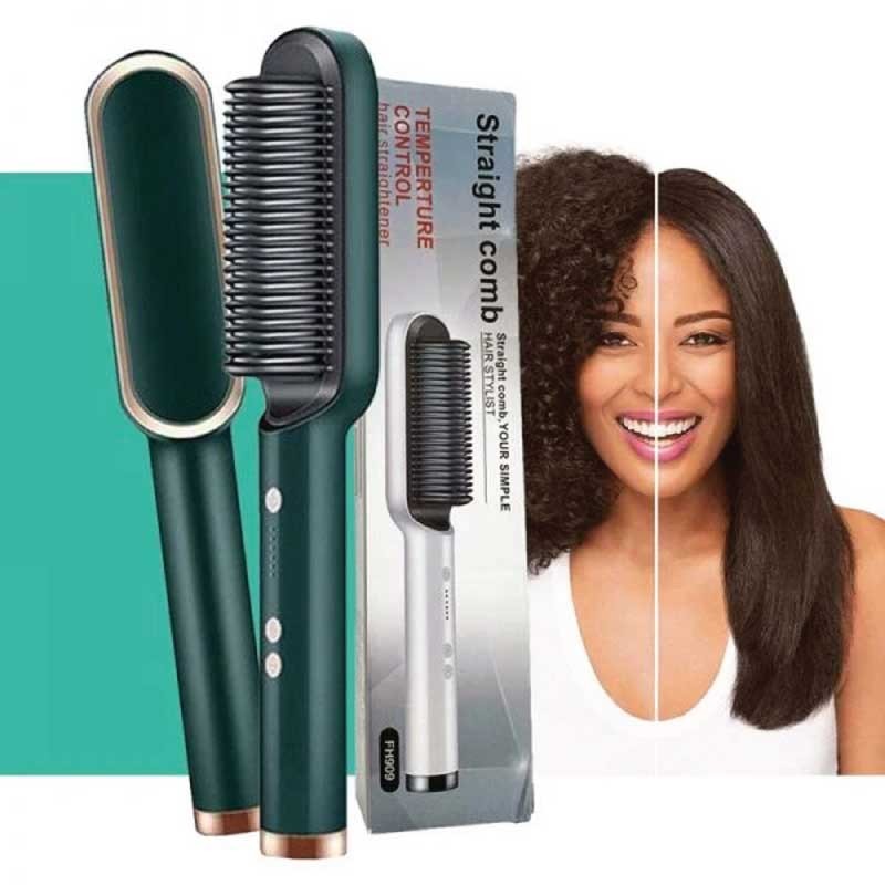 TEMPERATURE CONTROL HAIR STRAIGHTNER