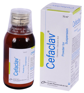 Cefaclav Suspension (125 mg+31.25 mg) 5 ml