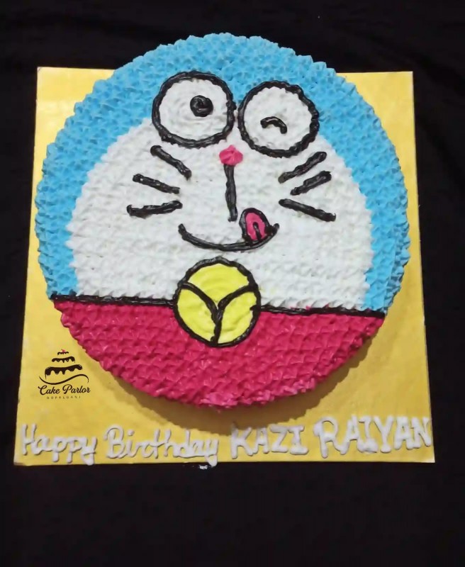 Doraemon cake pic 1.5 pound