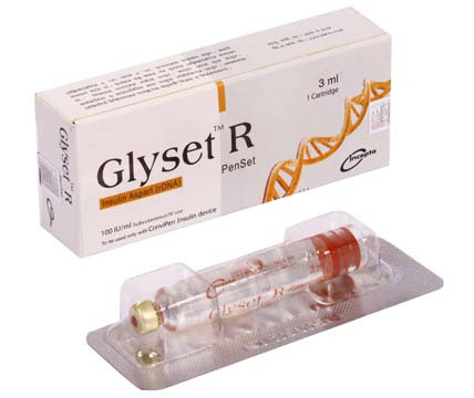 Glyset R penset 100 IU/ml