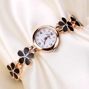 China Flower watch (Black)