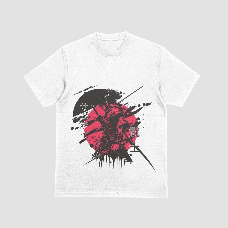 Athleisure - Avant Grade - Highly Durable - One piece Zoro White Poly Cotton Anime T-Shirt - T Shirt - Sustainable Choice