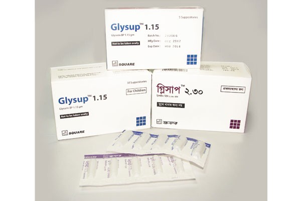 Suppository Glysup 2.30 gm
