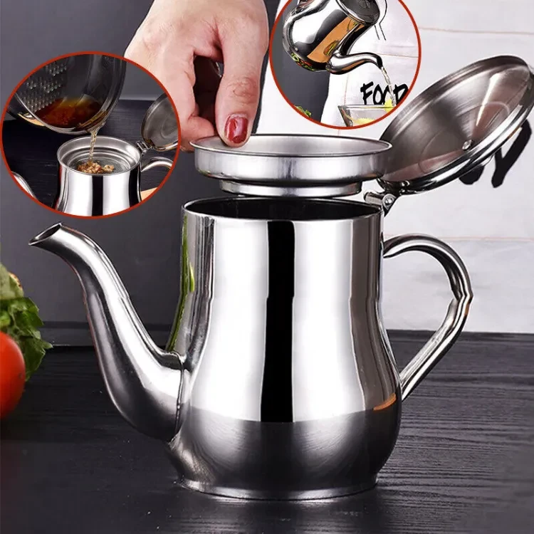 Oil Pot Of Stainless Steel Oil Pot Strainer Container Jug 500ml   Efh3bXb5Qgr4TyISdGjriUvaBuT2u7sAJSX2Kh7g.webp