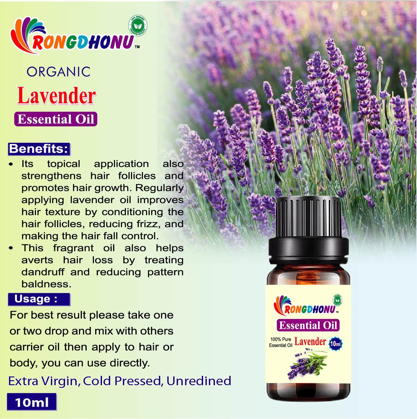 Lavender Essential oil-10ml
