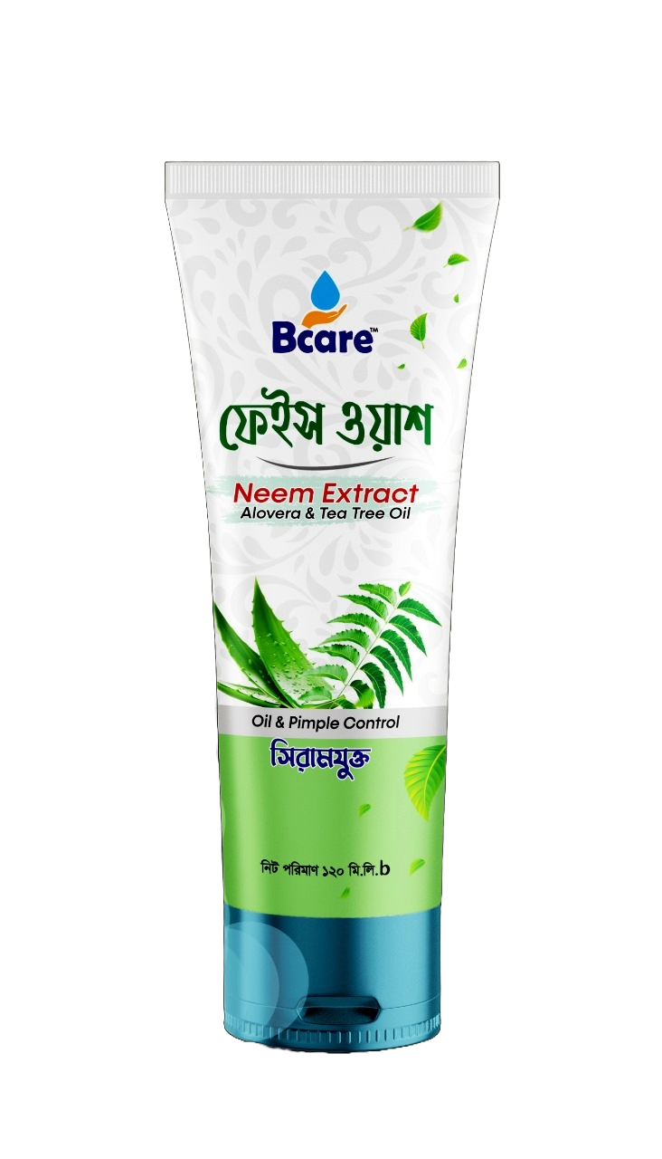 Bcare Neem Extract Face Wash -120ml