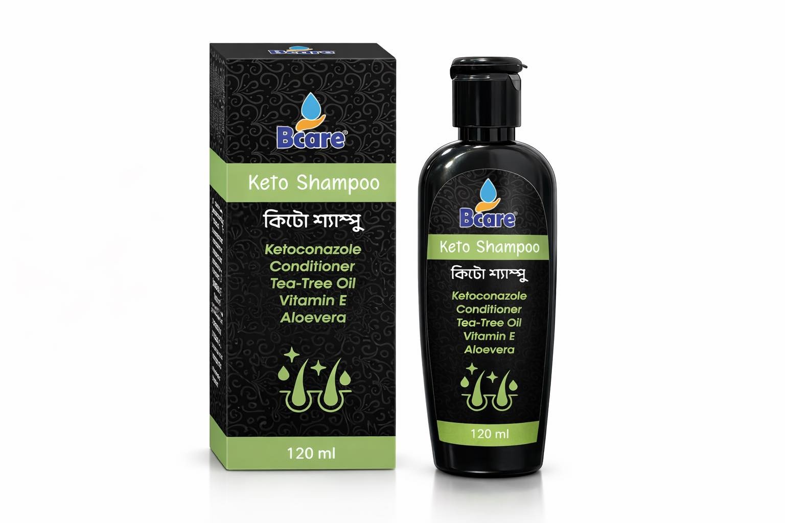 Bcare Keto Shampoo 120ml