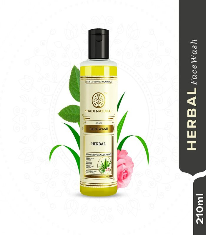 KHADI NATURAL Ayurvedic Herbal Face Wash-210ml
