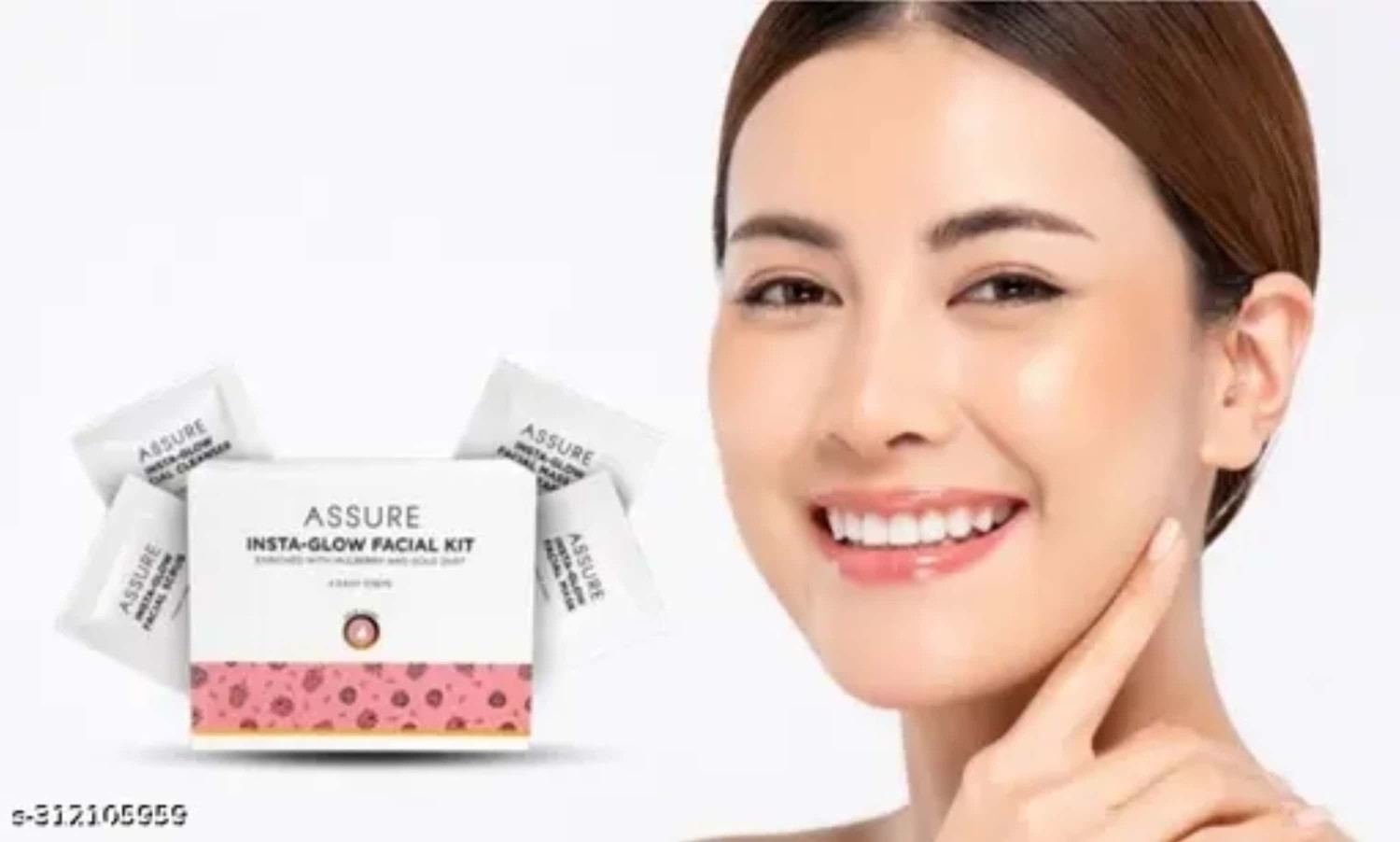 Assure insta glow facial kit (4 easy steps ) 35g