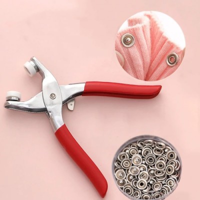 Hand Pressure Pliers For Prong Snap Button (FREE 100 BUTTON