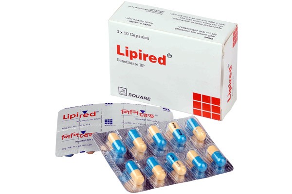 Lipired 200 mg Capsule – 10’s strip