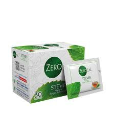 Zero Cal Stevia Natural Sugar Substitute Sachets 30pic