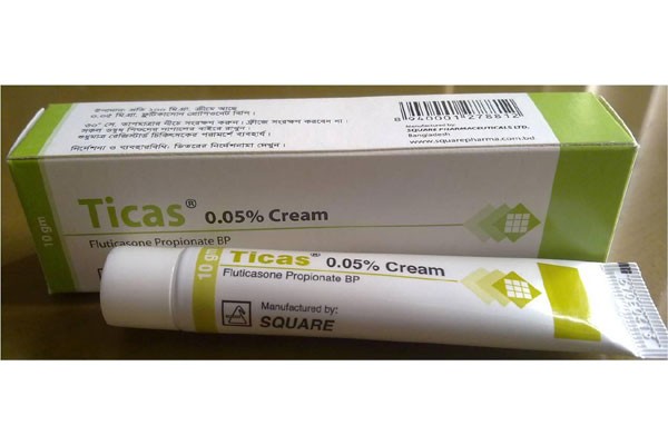 Cream Ticas 0.05% (10 gm)