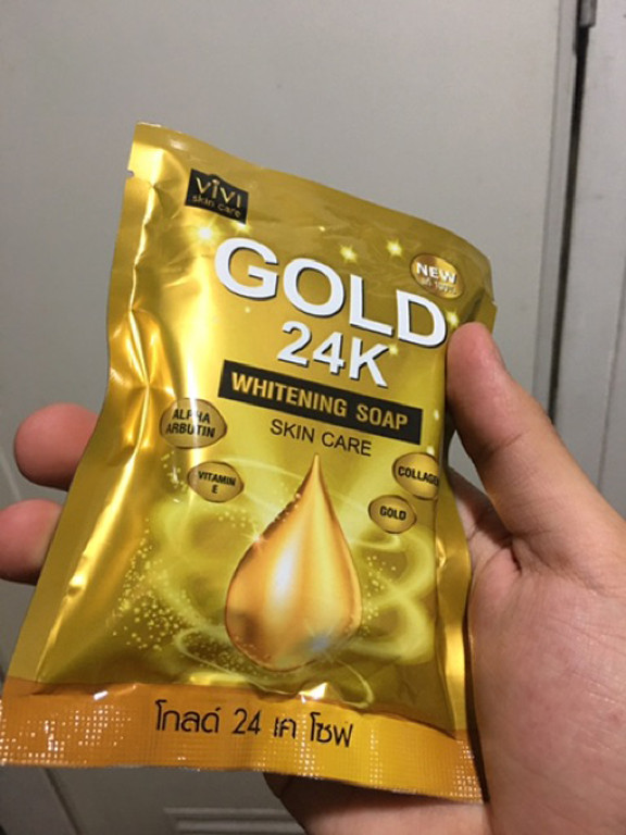24K Gold Whitening Skin Care Soap