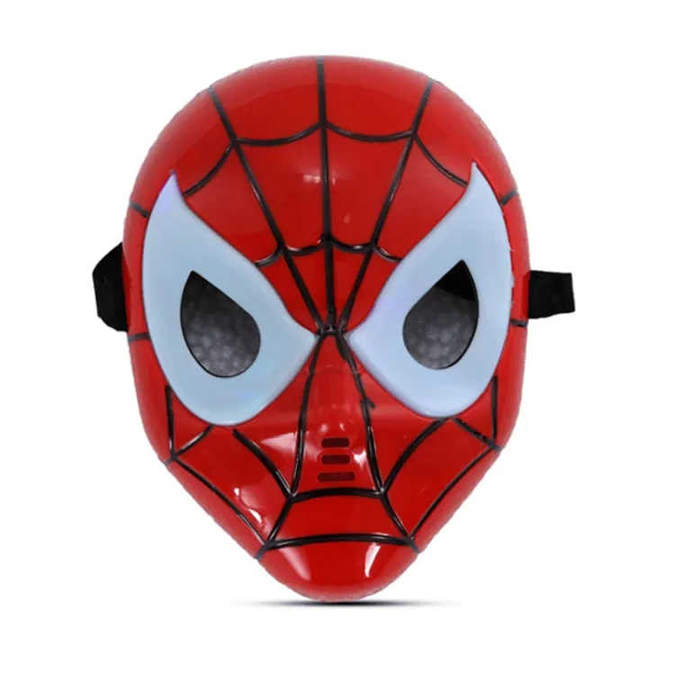 RFL Super Hero Spiderman Mask With Light Red 891358