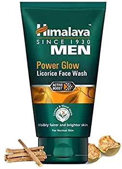Himalaya MEN Power Glow Licorice Face Wash, 100ml