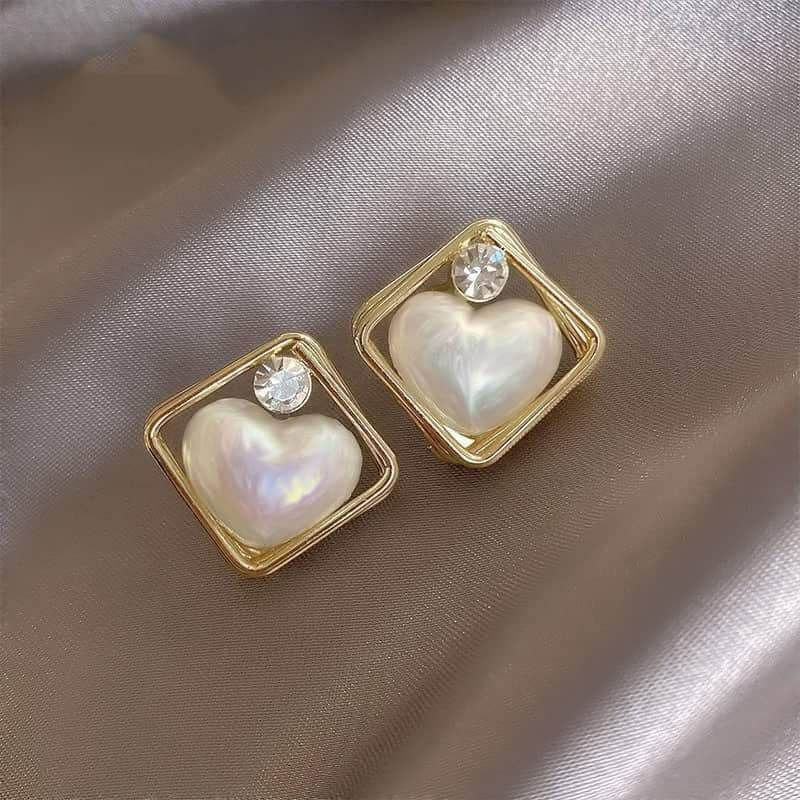 Square Love Earrings