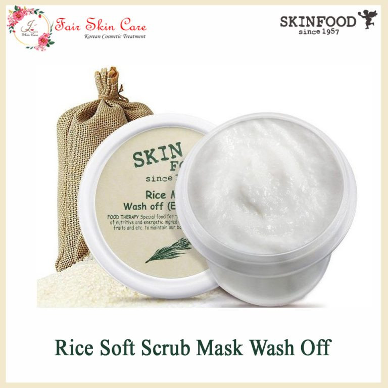 Skinfood Rice Soft Scrub Mask Wash Off