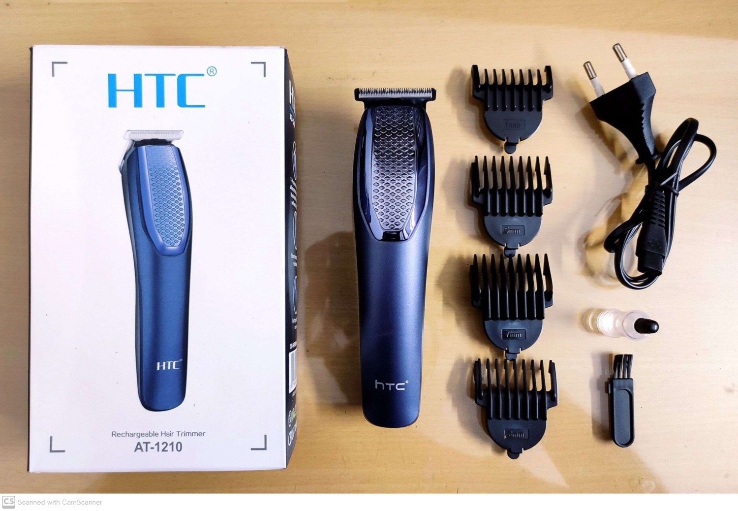 HTC AT-1210 Rechargeable 4 Clipper Hair Trimmer For Men