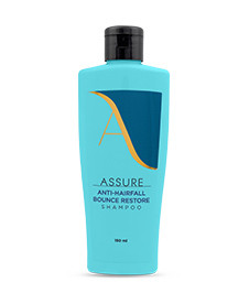 ASSURE ANTI-HAIRFALL BOUNCE RESTORE SHAMPOO 150ML PRODUCT CODE: 23094 BEST BEFORE: 36 MONTHS FROM DATE OF MANUFACTURING 150ml