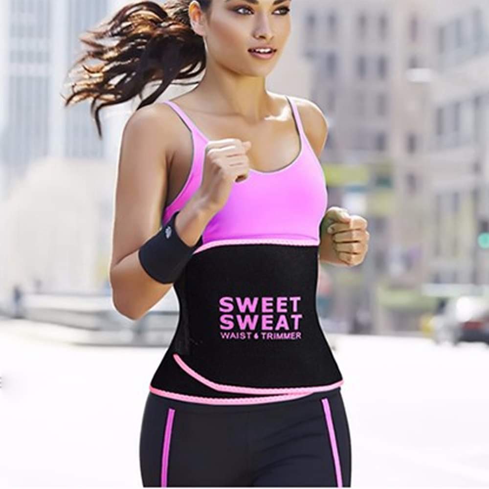 Sweat Belt Premium Waist Trimmer fitness workout belts for Men Women Slimming Belt