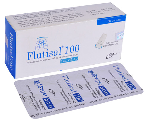 Flutisal Capsule 50 mcg+100 mcg (10Pcs)