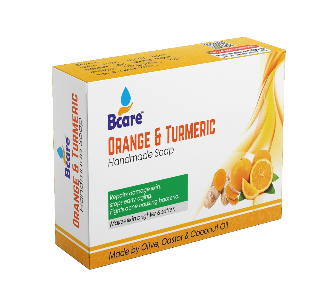 Bcare Orange & Turmeric Soap 100gm
