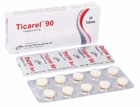 Ticarel Tablet 90 mg (10Pcs)