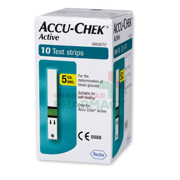Accu Chek Instant 10pc Test Strips for Glucose Meter