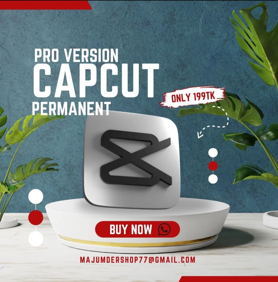 CAPCUT PRO FOR SALE!