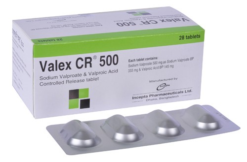 Tablet Valex CR – 333 mg+500 mg