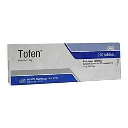 Tofen Tablet 1 mg 15pce