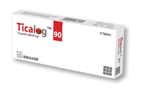 Ticalog 90 mg Tablet – 10’s pack