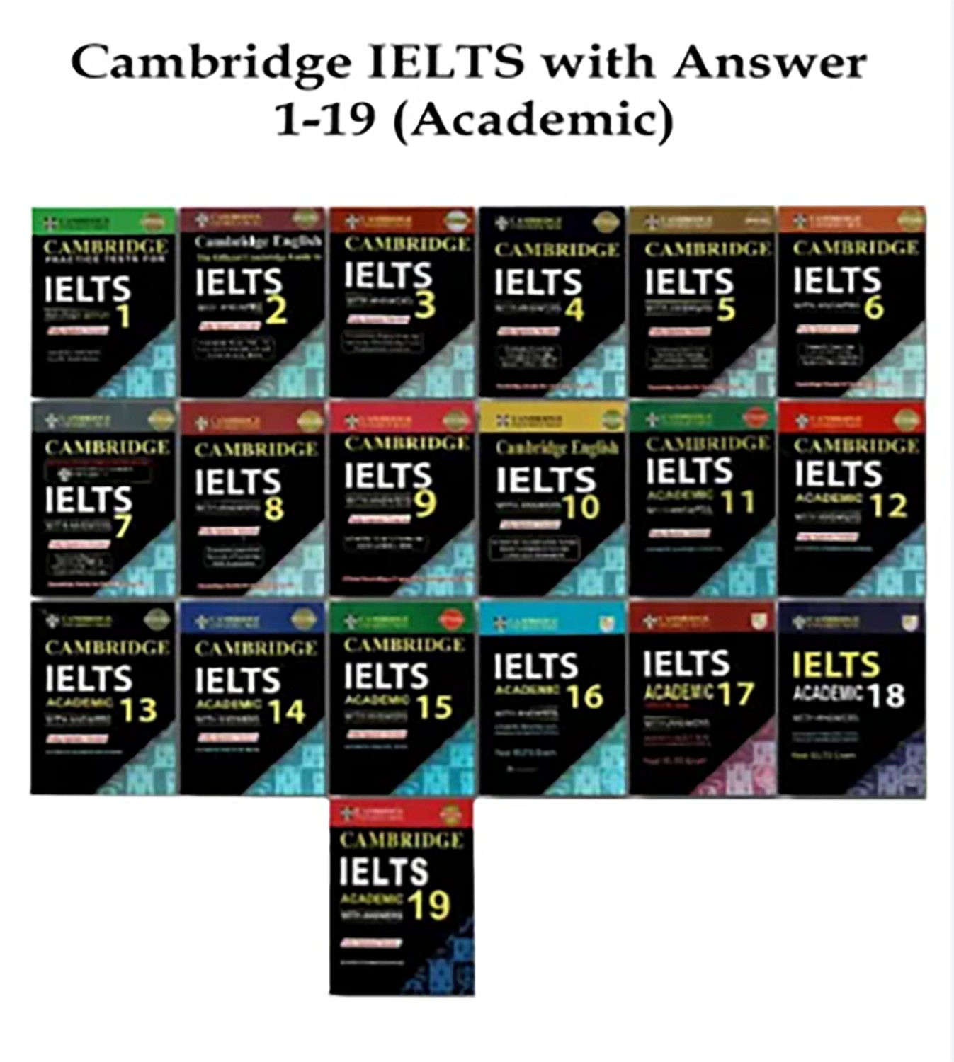 Cambridge IELTS with Answer 1-19 (Academic) (Without Audio DVD)