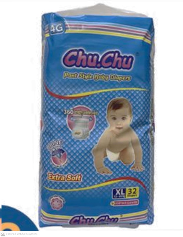 Chu Chu Pants System Baby Diapers XL Size (13-20kg)