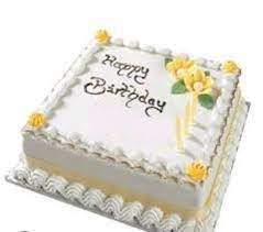 Happy Birthday Vanilla Cake 1.5 Pound