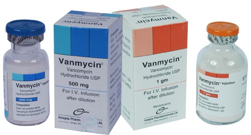 IV Infusion Vanmycin – 1 gm