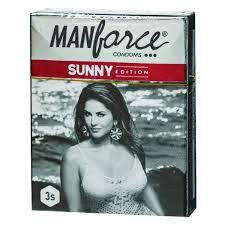 Manforce Condoms Sunny Edition 3S (3 in 1 ribbed) Dotted