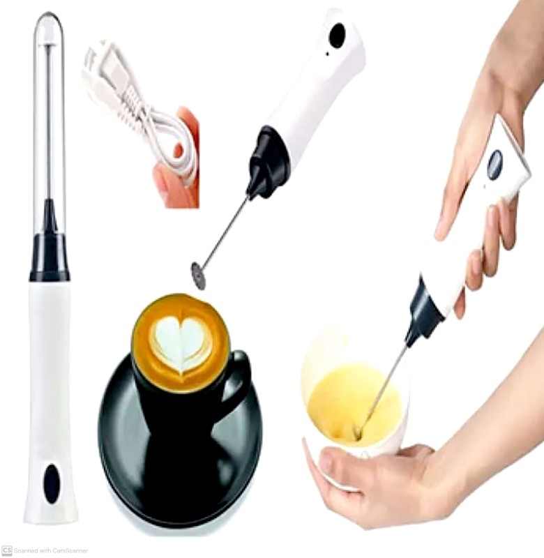 Rechargeable Hand Mixer Egg Beater And Coffee Mixer