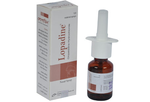 Lopadine Nasal Spray 600 mcg spray