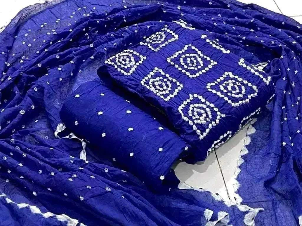 বেক্সি চুন্ডি বাটিক থ্রি পিছ।। exclusive chundi batik